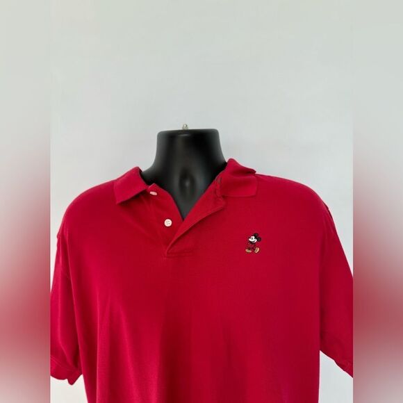 Disney Red Mickey Mouse Polo - Picture 3 of 6